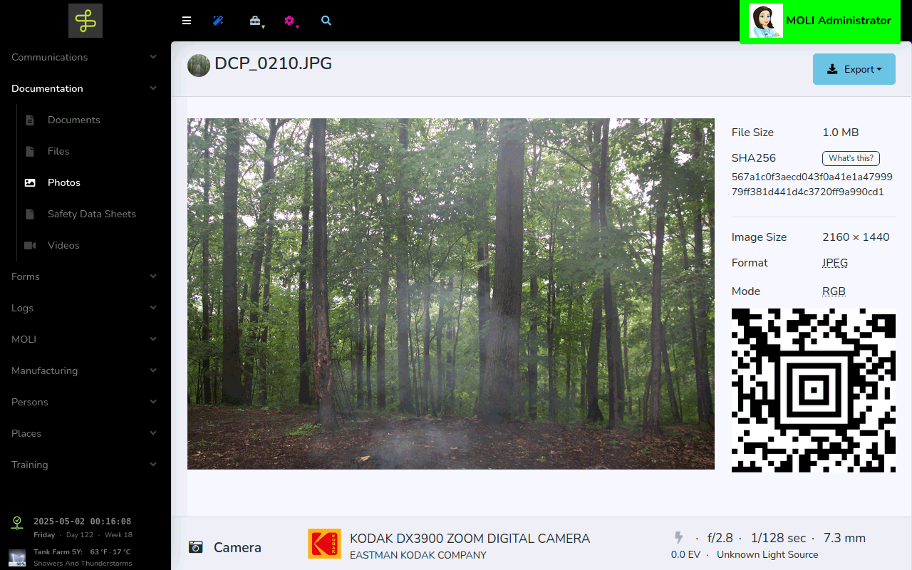 Cycled images
